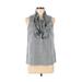 Pre-Owned J.Crew Women's Size 2 Sleeveless Silk Top