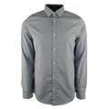 Michael Kors Men's Plaid Long Sleeve Cotton Slim Fit Shirt