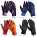 Mens Unisex Leather Gloves Touch Screen Thinsulate Lined Driving Warm Gloves