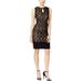 R&M Richards Womens Keyhole Sheath Party Dress