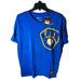 Nike Major League Baseball Blue The Nike Tee, T-Shirt LARGE