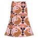 CUTELOVE Summer Fashion Women Print Skirt Loose High Waist Casual Ladies Mid-calf Skirt