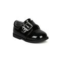 Auston AH59 Leatherette Velcro Buckle Strap Dress Church Shoe (Infant / Baby Boy)