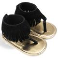 Baby Girl Tassel Sandal Dress Shoes for Girls Prewalker Toddler Moccasins