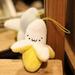 Super Cute small String Keychain plush doll Toy Little Yellow Banana Plush Stuffed Toy