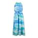 Lots of Love By Speechless Girls Halter Neck Tie Waist Tie Dye Maxi Dress, Sizes 7-16