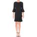 Lauren Ralph Lauren Womens Ruffled Bell Sleeves Party Dress