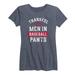 Thankful For Men In Baseball Pants - Women's Short Sleeve Graphic T-Shirt