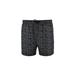 Hugo Boss Men's Black White Logo Swim Shorts, X-Large