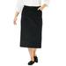 Woman Within Women's Plus Size Corduroy Skirt