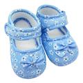 Saient Newborn Pre Walking Shoes Bow Flower Toddler Shoes Baby Shoes 0-18M Baby First Walker