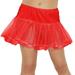 Plus Size Red Petticoat with Lace Trim