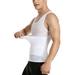 Mens Tummy Control Shapewear Gynecomastia Compression Under Shirts Hombre 3 Rows of Hook Girdle