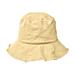 VEAREAR Apparel Accessories Women Hats Caps Cotton Solid Color All Match Comfortable Sun Protection Washable Beige,Beach Sun Summer Bucket Fashionable Panama
