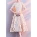 Junior Breathable Loose Skirt Half Sleeve Fashionable Evening Dress