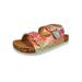 Olivia Miller Girls' Rainbow Sparkle Sandals