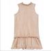 Kate Spade Dresses | Kate Spade Rosegold Sparkle Crinkle Metallic Dress | Color: Gold/Pink | Size: 4g