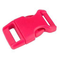 5/8 inch Hot Pink Contoured Side Release Plastic Buckle Closeout