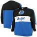 Orlando Magic Mitchell & Ness Hardwood Classics Big & Tall Leading Scorer Fleece Pullover Sweatshirt - Black/Blue