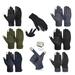 Cycling Gloves-Fitbest Mens Womens Cycling Gloves Unisex Winter Warm Sport Gloves Touch Screen Gloves for Running Cycling