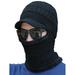 Men Women Winter Thermal Beanie Knit Fleece Hat Scarf Neck Warmer Peaked Ski Cap