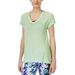 Calvin Klein NEW Midori Green Womens Size Large L Burnout Knit Top