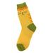 Yellow Kitty Women's Socks