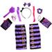 Monster High Accessory Set, Purple Clawdeen