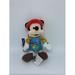 Disney Parks Riviera Resort Mickey Mouse Painter Plush Keychain New with Tags