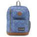 Trans by JanSport 17" Transfer Backpack, Blue Kaleidoscope School Travel Bag