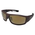 New Hd 0630s Mens Sport Full-Rim 100% Uva & Uvb Brown / Black Frame Mirrored Brown Lenses 65-16-135 Sunglasses/Sun Glasses