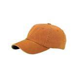 Washed Polo Caps (7647) - Mustard