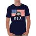 Awkward Styles Truck USA Men Shirt Gifts for Men USA Truck Driver T shirt for Men One Nation USA Flag Men Tshirt I'm American Vintage USA T-shirt for Men 4th of July Gifts American Flag Men Shirts