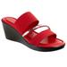 Tuscany by Easy Street Monaco Wedge Sandals (Women)