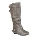 Women's Journee Collection Tiffany Slouch Low-Wedge Boot