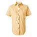 FeatherLite Women's Short Sleeve Stain-Resistant Tapered Twill Shirt 5281 Safari Yellow XS