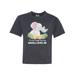 Inktastic I'll Never Forget That my Abuela Loves Me Cute Elephants Teen Short Sleeve T-Shirt Unisex Retro Heather Black XL