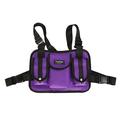 Women Men Streetwear Fanny Pack Functional Adjustable Chest Bag Waist Backpack