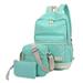 lzndeal 3Pcs Set Backpack with Purse Women Lady Girl Canvas for Outdoor Shopping School New