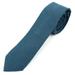 Men's Skinny Necktie Tie Textured and Distressed Finish - 50% Cotton 50% Linen