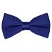 Men's Bow Tie Solid Color Wedding Ties Adjustable Pre-Tied Formal Tuxedo Bowties