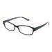 FOSTER GRANT Ladies Rectangle Black/Stripe Reader Glasses 2.50 Diopter