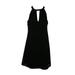 Jessica Simpson Black Lace A-Line Dress 6