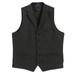 Gioberti Men's 5 Button Tailored Collar Slim Fit Formal Herringbone Tweed Suit Vest