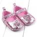 Ardorlove Baby Shoes First Walker Toddler Girls Cotton Sequin Infant Kids Soft Sole Shoes Bottom Bebe Shoes