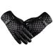 Touch Screen Gloves Leather Winter Thermal Gloves Ski Gloves Cycling Gloves for Men