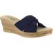 Tuscany by Easy Street Dinah Wedge Sandals (Women)