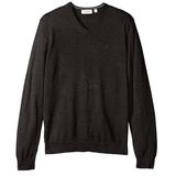 Calvin Klein Mens Merino V-Neck Pullover Sweater