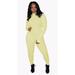 ZIYIXIN Women Embroidery Rib Zipper Jumpsuit, High Neck Long Sleeve Bodycon Tights, Long Rompers Party Clubwear Outfits Bodysuit