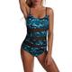 Atralife Women Swimsuit Women One Piece Swimsuit Full Piece Bathing Suit Push Up Swimwear